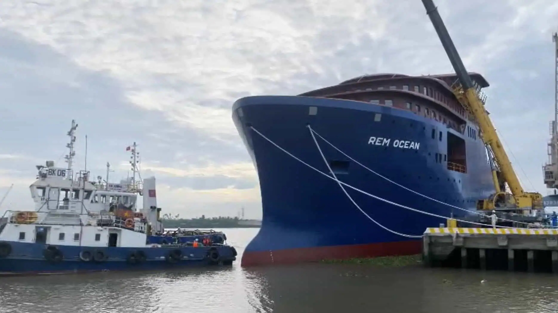 Xưởng đóng tàu Việt Nam bàn giao 'siêu tàu' dài 112m cho Na Uy, nhận lời khen đặc biệt về chất lượng - Ảnh 1.