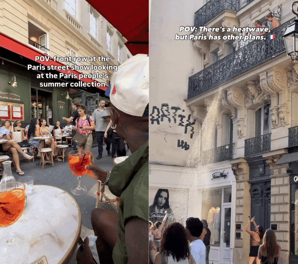 S&agrave;nh điệu giữa c&aacute;i n&oacute;ng đi&ecirc;n kh&ugrave;ng: Trai xinh, g&aacute;i đẹp Paris tỏa s&aacute;ng - Ảnh 1.