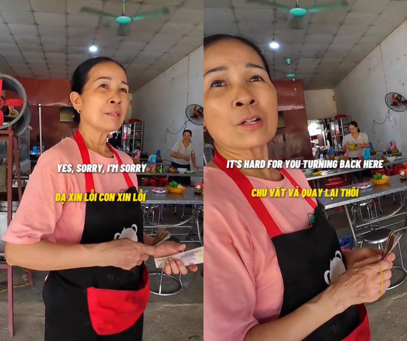Kh&aacute;ch T&acirc;y ăn b&uacute;n chả qu&ecirc;n trả tiền, đến l&uacute;c quay lại th&igrave; chủ qu&aacute;n n&oacute;i c&acirc;u lạ đời: Phải quay clip tung l&ecirc;n mạng- Ảnh 1.