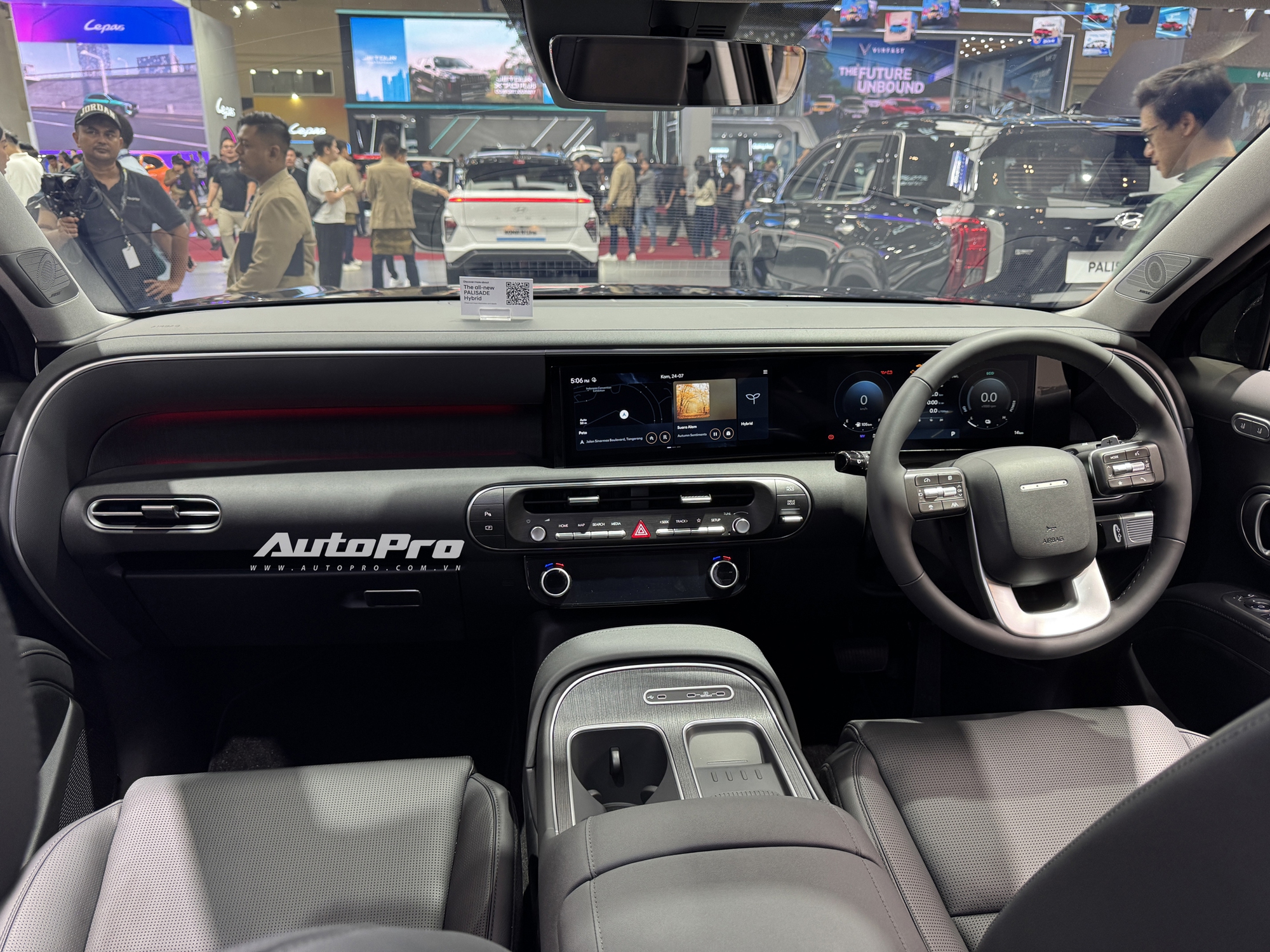 Hyundai Palisade thế hệ mới lộ diện ở H&agrave; Nội: C&oacute; &iacute;t nhất 2 bản, thiết kế như Range Rover - Ảnh 18.