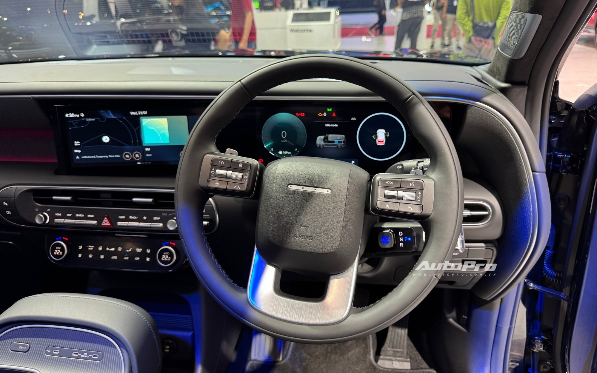 Hyundai Palisade thế hệ mới lộ diện ở H&agrave; Nội: C&oacute; &iacute;t nhất 2 bản, thiết kế như Range Rover - Ảnh 17.