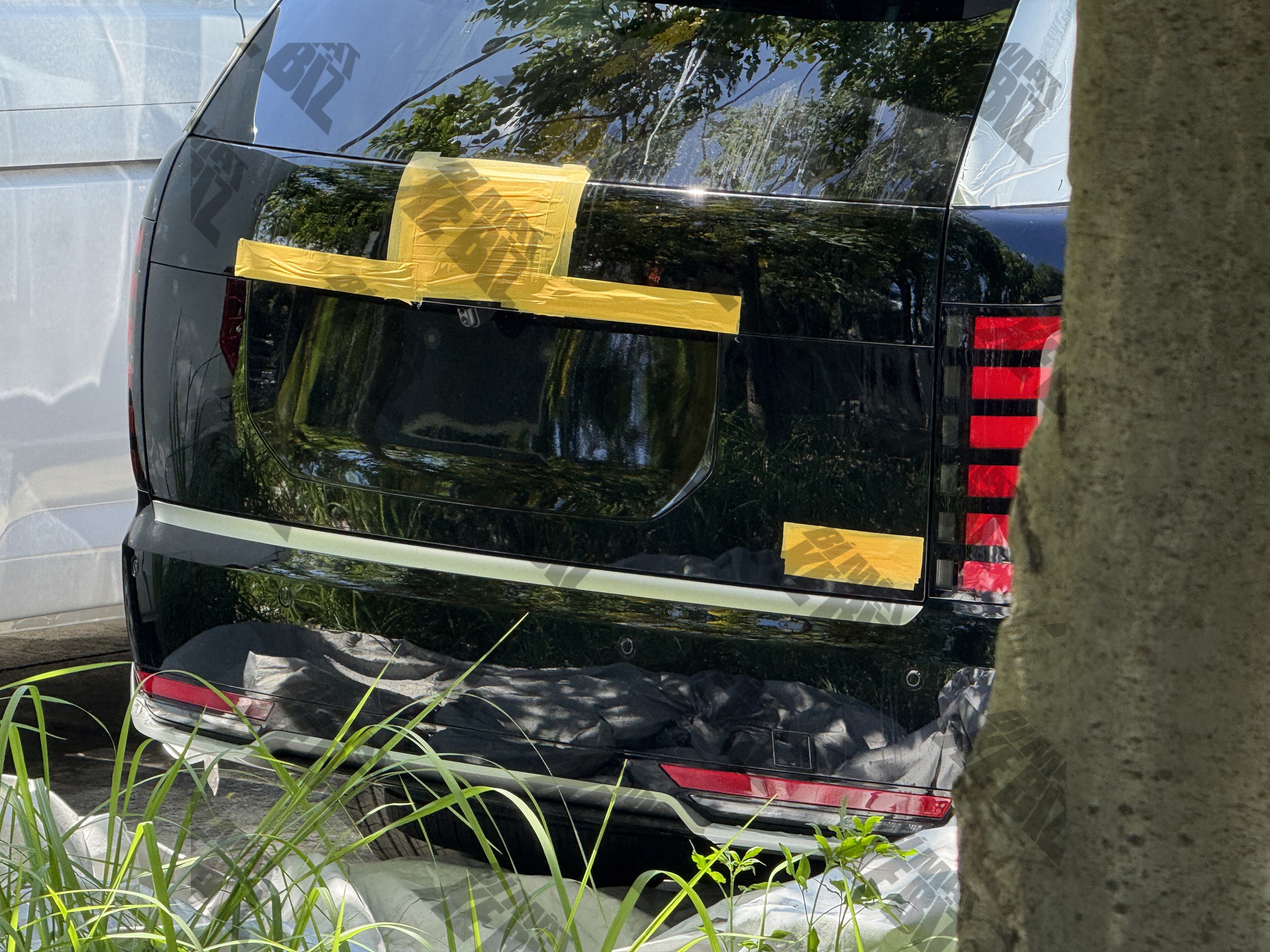 Hyundai Palisade thế hệ mới lộ diện ở H&agrave; Nội: C&oacute; &iacute;t nhất 2 bản, thiết kế như Range Rover - Ảnh 2.