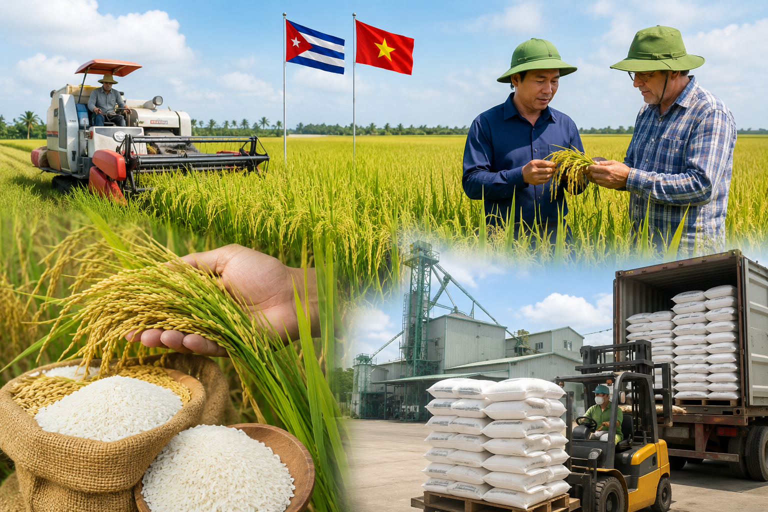 Việt Nam mang "b&iacute; quyết trồng l&uacute;a" sang Cuba, kết quả sau v&agrave;i th&aacute;ng g&acirc;y ch&uacute; &yacute; - Ảnh 1.