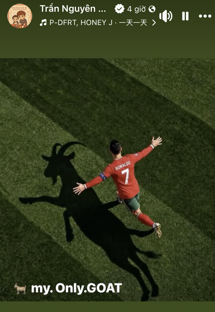 Ca sĩ Tim tiếp tục "đổ th&ecirc;m dầu v&agrave;o lửa", đăng ảnh AI về Messi giữa t&acirc;m b&atilde;o chỉ tr&iacute;ch- Ảnh 1.