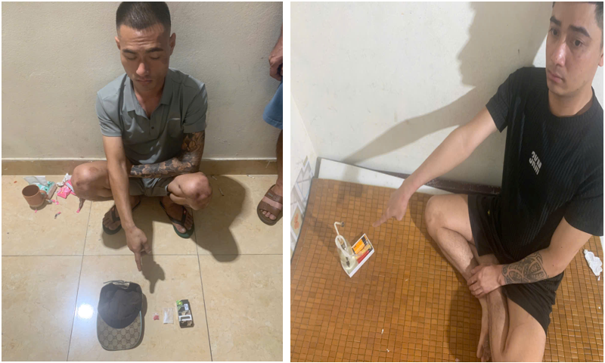 Cảnh sát đột kích phòng trọ lúc 21 giờ 20 phút, bắt Lò Thị Uyên SN 2001 - Ảnh 1.