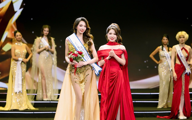 NTK Trinh Trinh rạng rỡ tại chung kết Miss Multicultural World, đảm nhận 2 vai tr&ograve; - Ảnh 1.