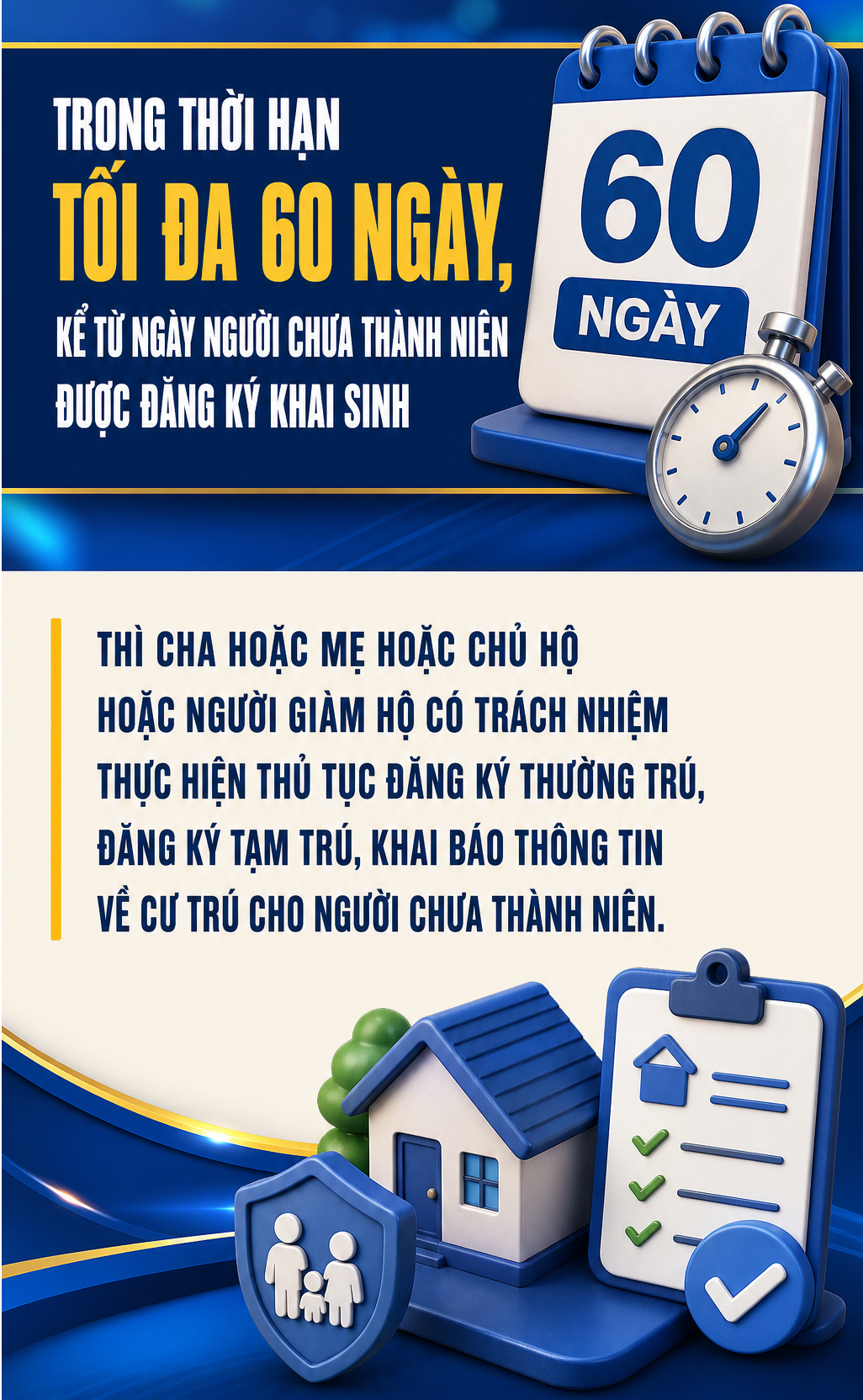 Quy định mới nhất về đăng ký thường trú, tạm trú chính thức áp dụng từ ngày mai - Ảnh 1.