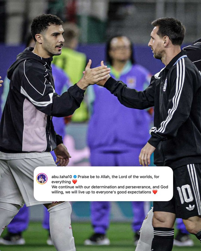 Cầu thủ Iran bị loại ở World Cup nhưng vẫn "l&atilde;i to" nhờ bộ ảnh check-in c&ugrave;ng Messi - Ảnh 4.