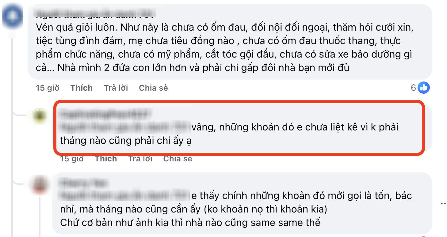 Gia đ&igrave;nh 4 người ở Long Bi&ecirc;n chi ti&ecirc;u ng&oacute;t ngh&eacute;t 30 triệu/th&aacute;ng: Đ&oacute; mới chỉ l&agrave; chi ph&iacute; cơ bản, c&aacute;c khoản lặt vặt lại tr&iacute;ch tiết kiệm ra - Ảnh 3.