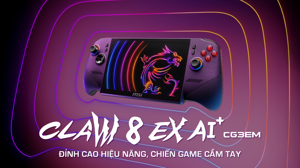 COMPUTEX 2026: MSI ti&ecirc;n phong với si&ecirc;u phẩm Titan 18 HX v&agrave; m&aacute;y chơi game Claw 8 EX - Ảnh 2.