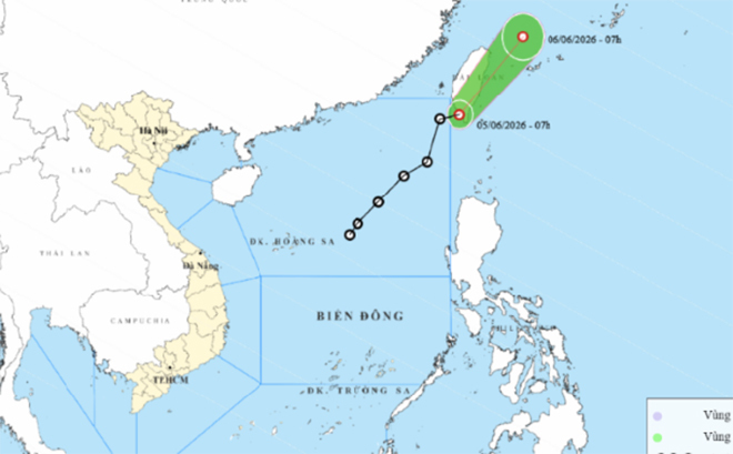Tin mới nhất về &aacute;p thấp nhiệt đới v&agrave; cảnh b&aacute;o mưa lớn ở miền Bắc 2026 - Ảnh 1.