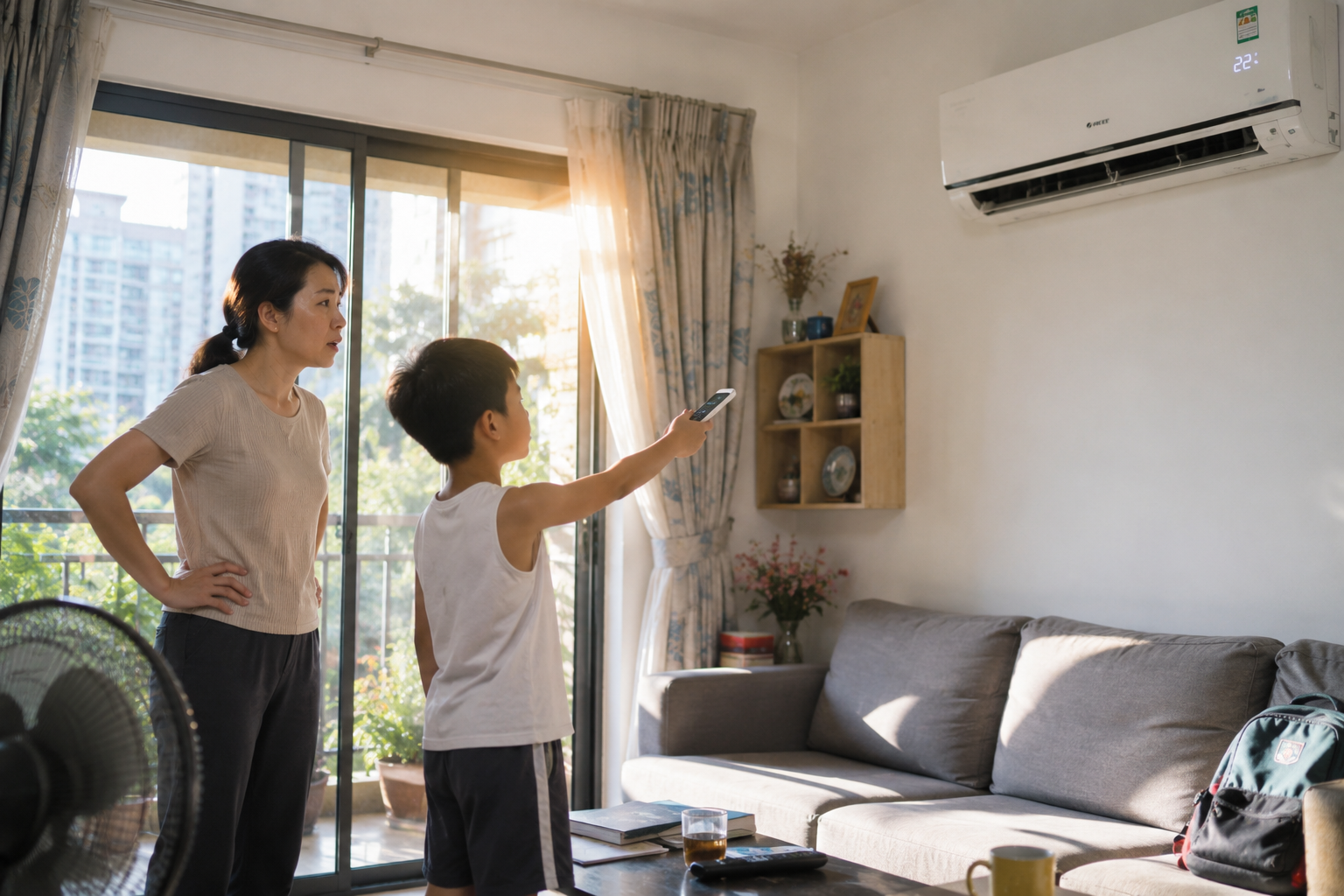 Đến khi nh&igrave;n h&oacute;a đơn điện th&aacute;ng 5 tăng th&ecirc;m gần 800.000 đồng, t&ocirc;i mới nhận ra cả nh&agrave; đ&atilde; d&ugrave;ng điều h&ograve;a sai c&aacute;ch- Ảnh 2.