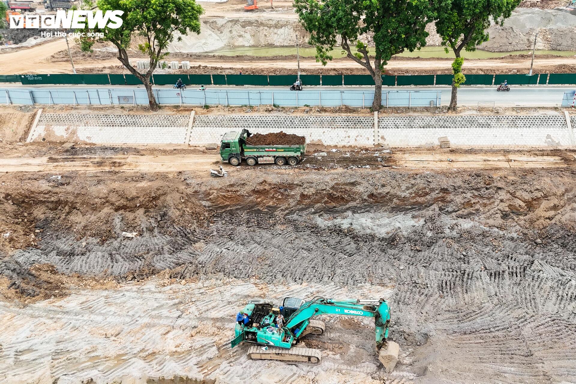 Hồ điều h&ograve;a H&agrave; Nội ho&agrave;n th&agrave;nh trước m&ugrave;a mưa 2026 gi&uacute;p giảm ngập &uacute;ng - Ảnh 7.