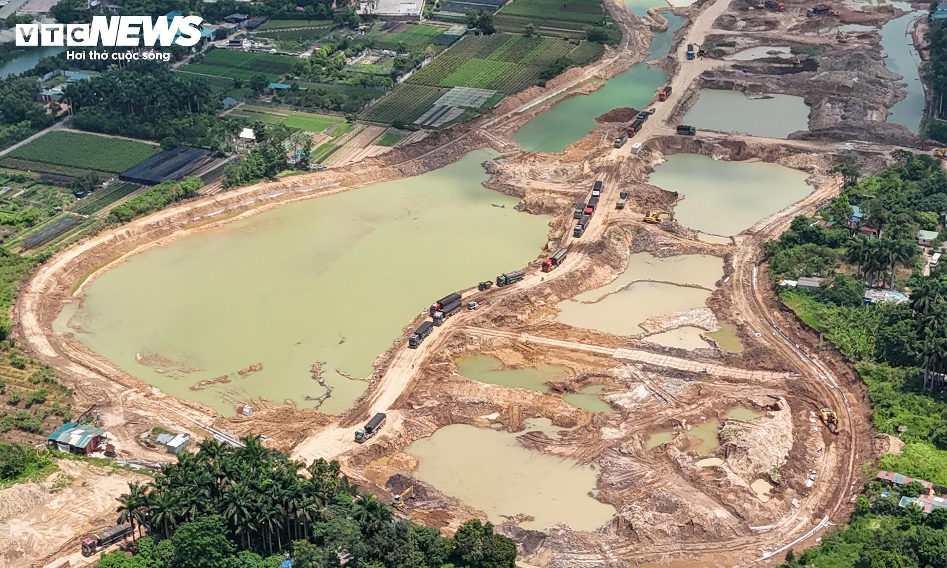 Hồ điều h&ograve;a H&agrave; Nội ho&agrave;n th&agrave;nh trước m&ugrave;a mưa 2026 gi&uacute;p giảm ngập &uacute;ng - Ảnh 17.
