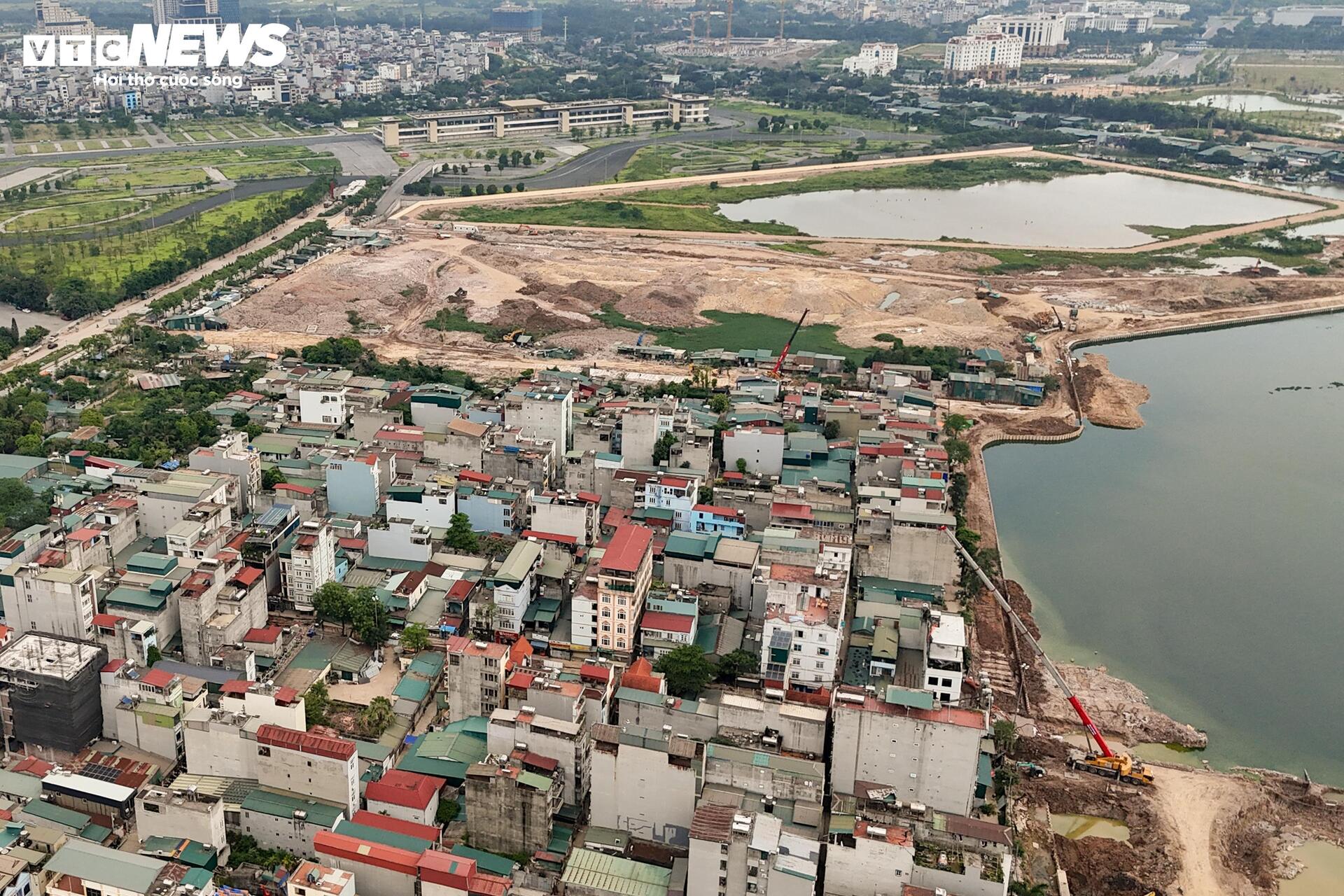Hồ điều h&ograve;a H&agrave; Nội ho&agrave;n th&agrave;nh trước m&ugrave;a mưa 2026 gi&uacute;p giảm ngập &uacute;ng - Ảnh 19.