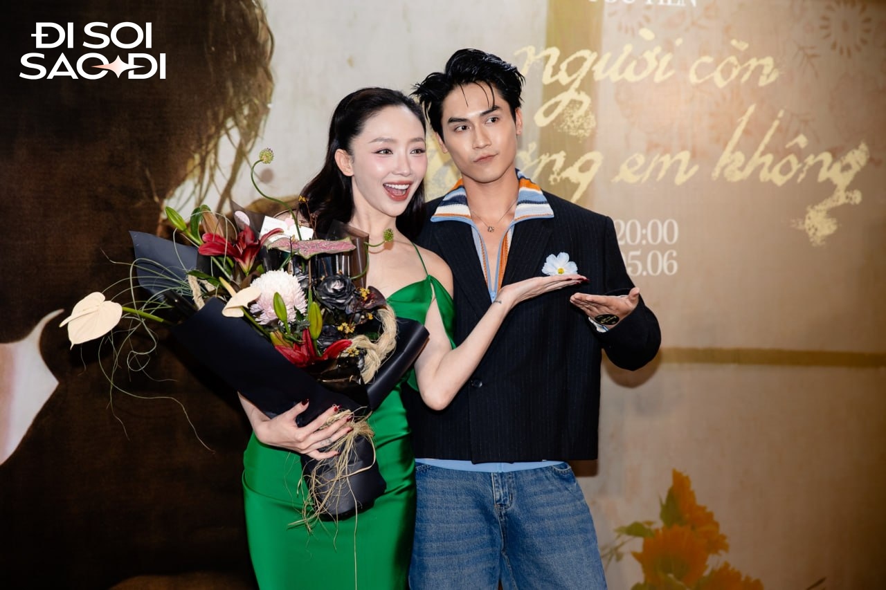 Trần Ngọc V&agrave;ng ngại ng&ugrave;ng xuất hiện sau khi được T&oacute;c Ti&ecirc;n c&ocirc;ng khai, nửa showbiz tề tựu ch&uacute;c mừng - Ảnh 4.