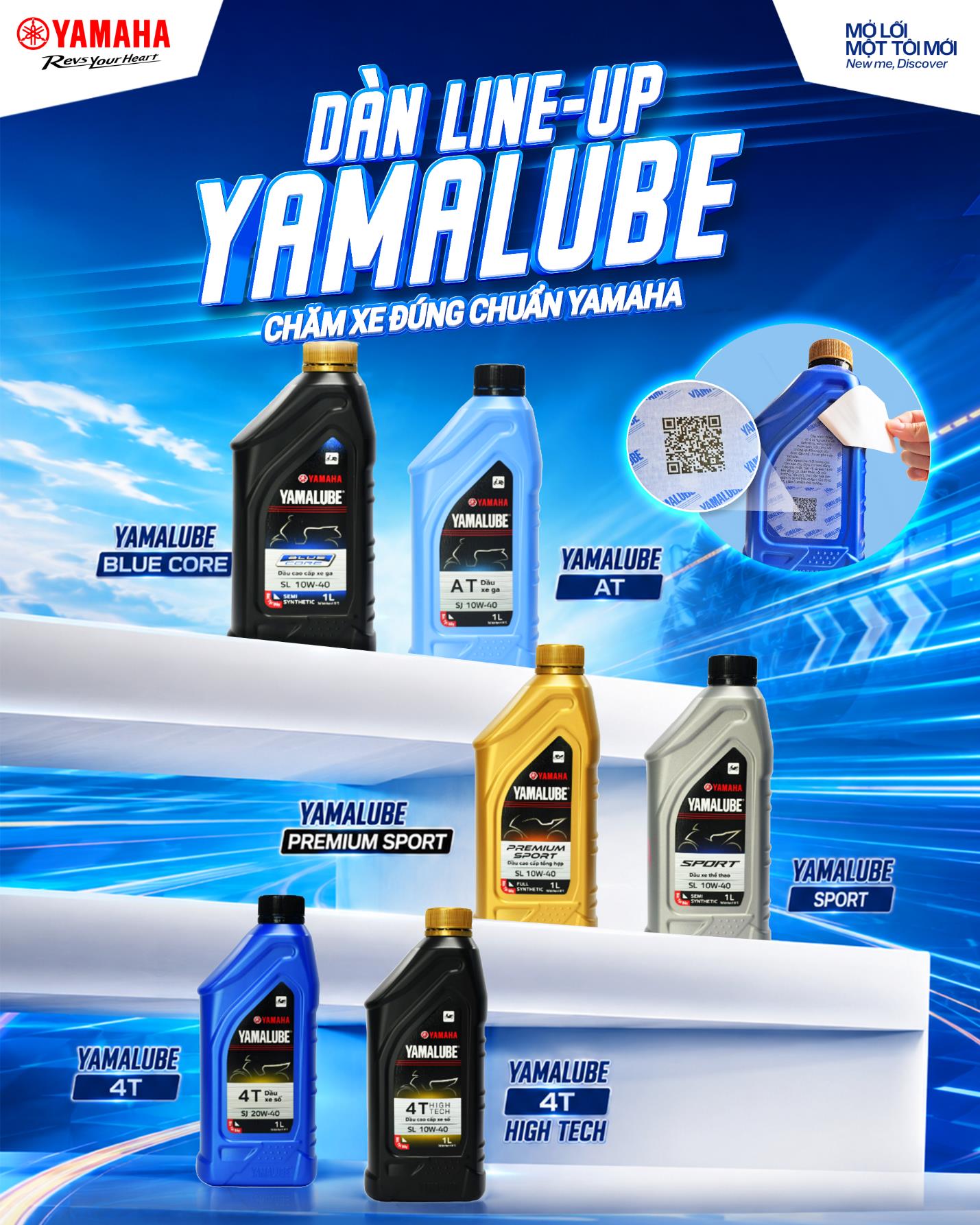 Nạp dầu nhớt Yamalube - động cơ khỏe cho những chuyến đi d&agrave;i - Ảnh 3.