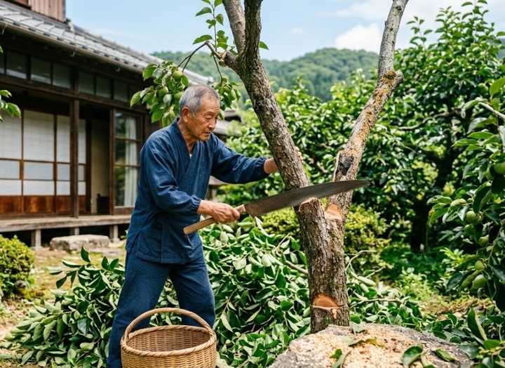 L&yacute; giải h&agrave;nh động chặt c&acirc;y của người Nhật khi c&oacute; người xin quả - Ảnh 2.