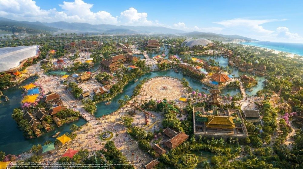Việt Nam sắp c&oacute; &ldquo;kỳ quan giải tr&iacute;&rdquo; 2,5 tỷ USD: Rộng đến 122ha, nằm trong si&ecirc;u đ&ocirc; thị lấn biển của tỷ ph&uacute; Phạm Nhật Vượng - Ảnh 1.