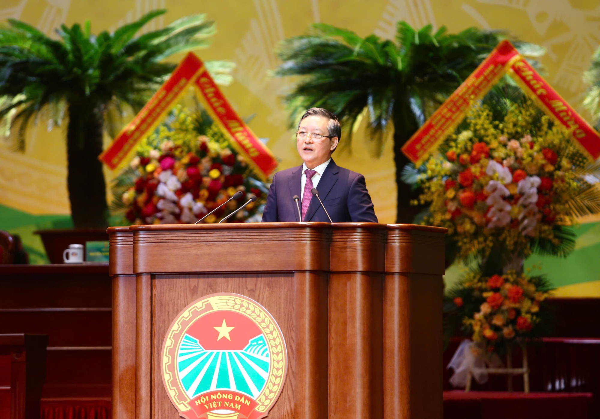 Ông Lương Quốc Đoàn tái đắc cử Chủ tịch Hội Nông dân Việt Nam khóa IX 2026 - Ảnh 1. Ông Lương Quốc Đoàn tái đắc cử Chủ tịch Hội Nông dân Việt Nam khóa IX 2026 - Ảnh 1.