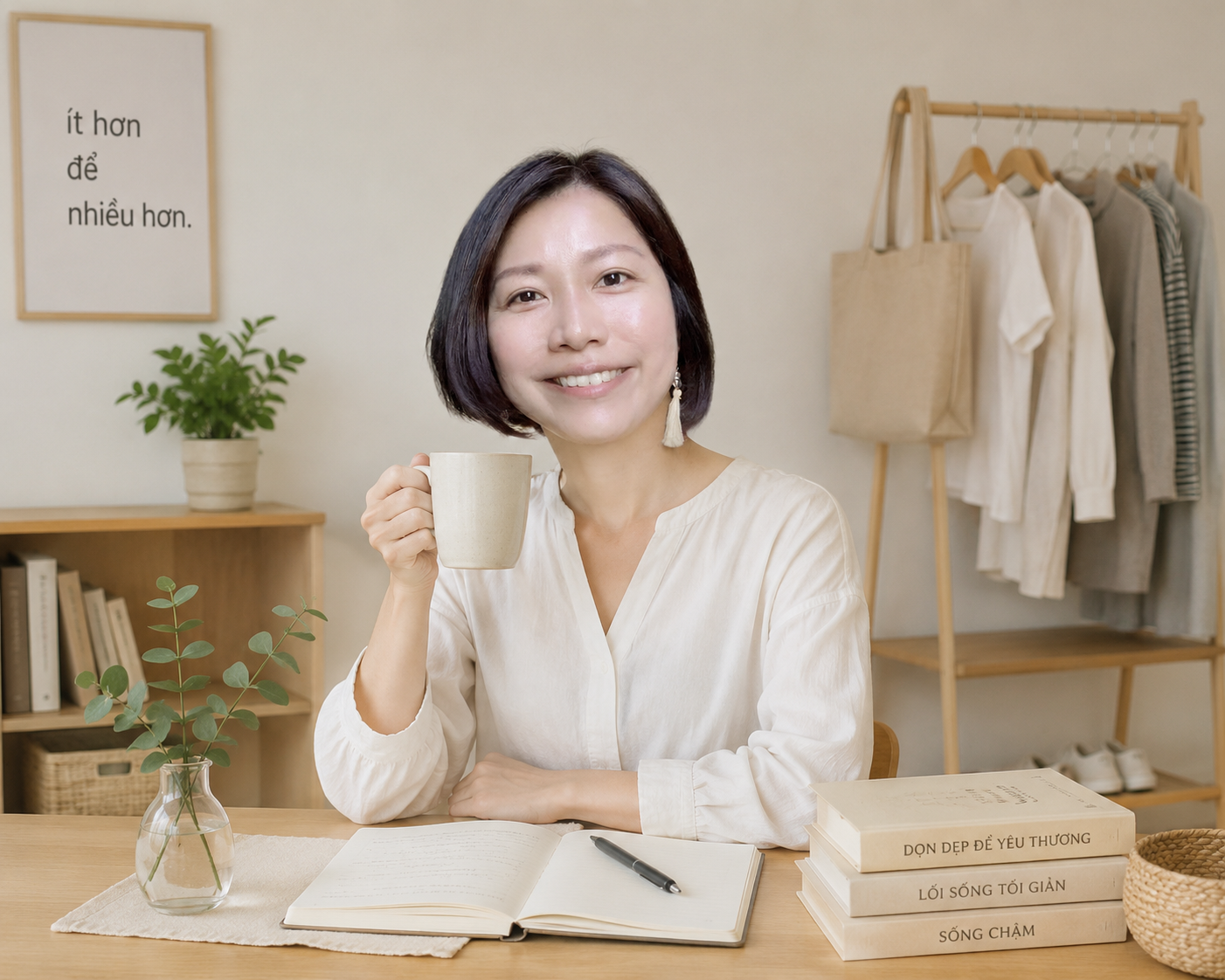Năm nay 40 tuổi, tôi sống tối giản suốt 7 năm và nhận ra: Càng mua ít, tôi càng bớt áp lực, nhiều thời gian và dư tiền hơn - Ảnh 2.