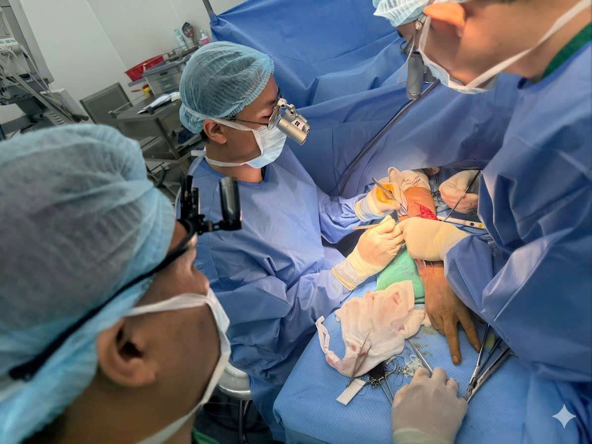 Tái tạo thành công dương vật cho bệnh nhân bị bỏng điện cao thế - Ảnh 1.