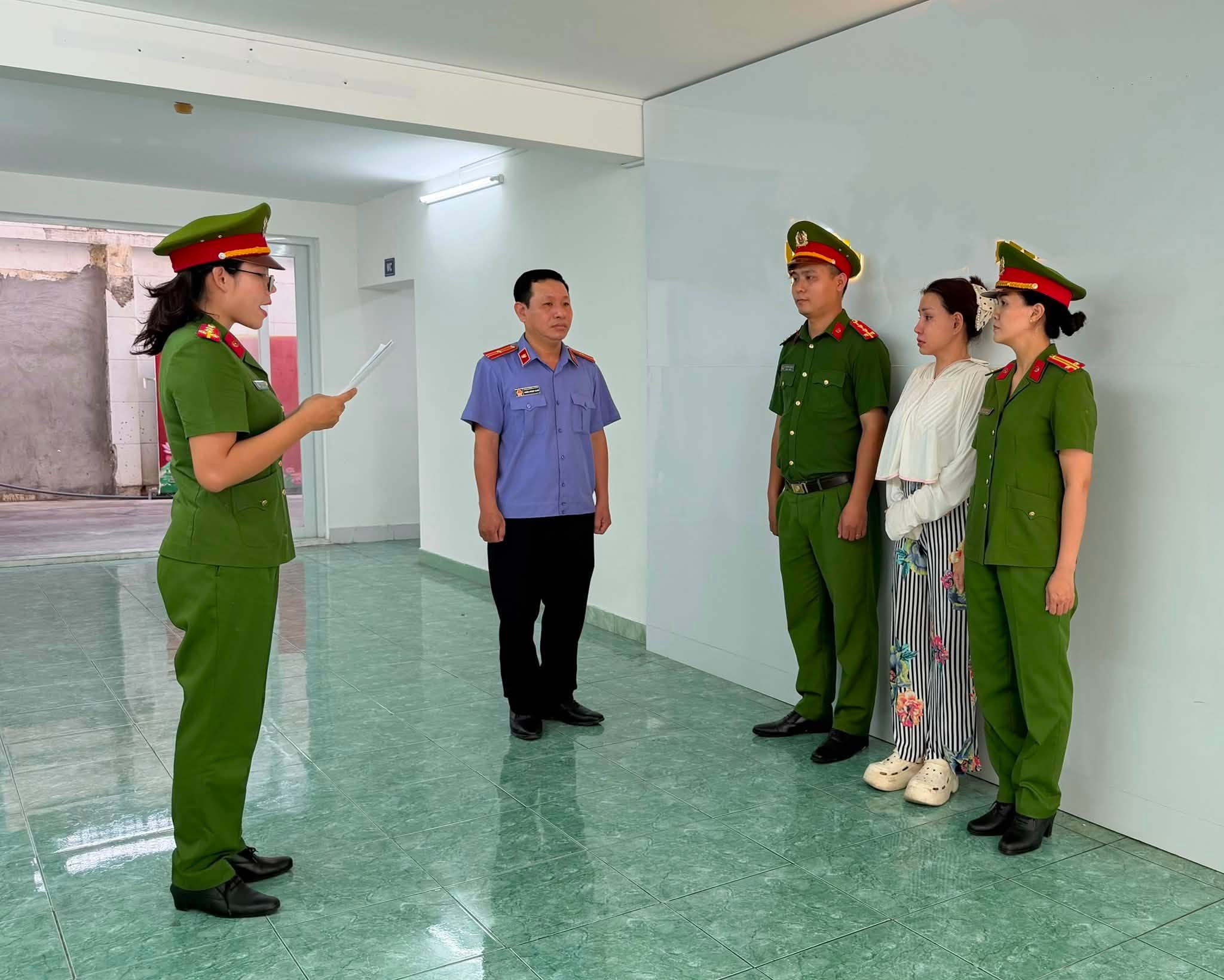 Khám xét nơi ở, bắt tạm giam người phụ nữ buôn thuốc truyền trắng Lê Trần Thảo - Ảnh 4.