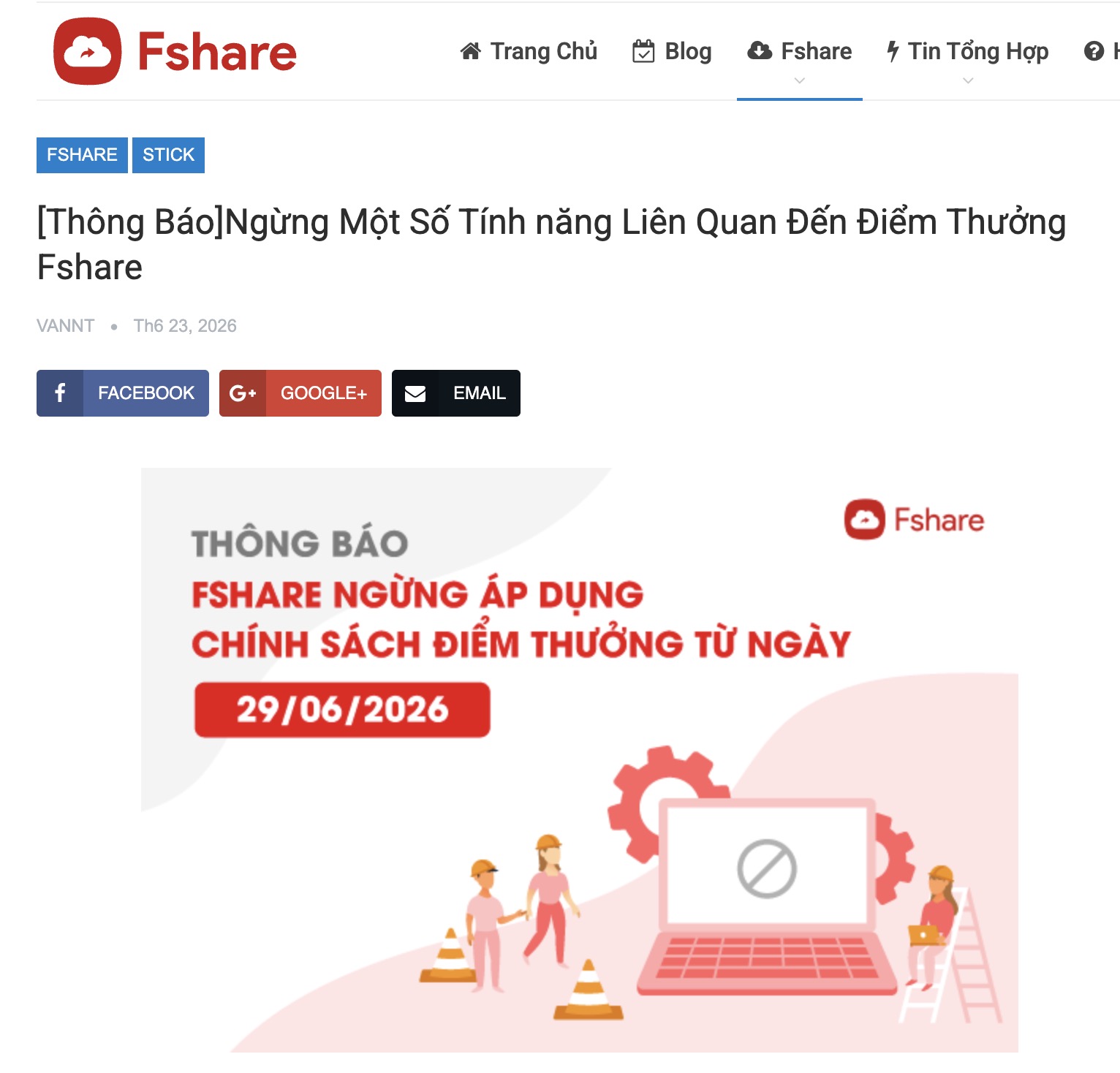 Fshare ngừng đăng k&yacute; mới giữa l&agrave;n s&oacute;ng siết bản quyền số tại Việt Nam 2026 - Ảnh 2.