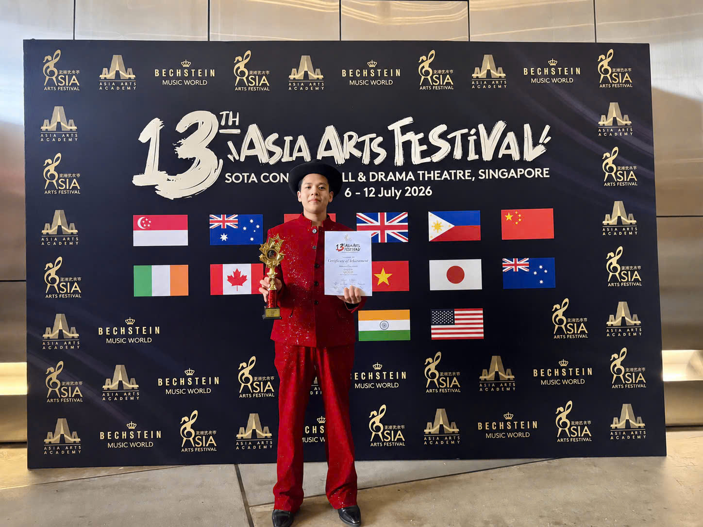 Huy chương V&agrave;ng Asia Arts Festival 2026 v&agrave; h&agrave;nh tr&igrave;nh kh&ocirc;ng bỏ cuộc của Đặng C&ocirc;ng Danh - Ảnh 3.