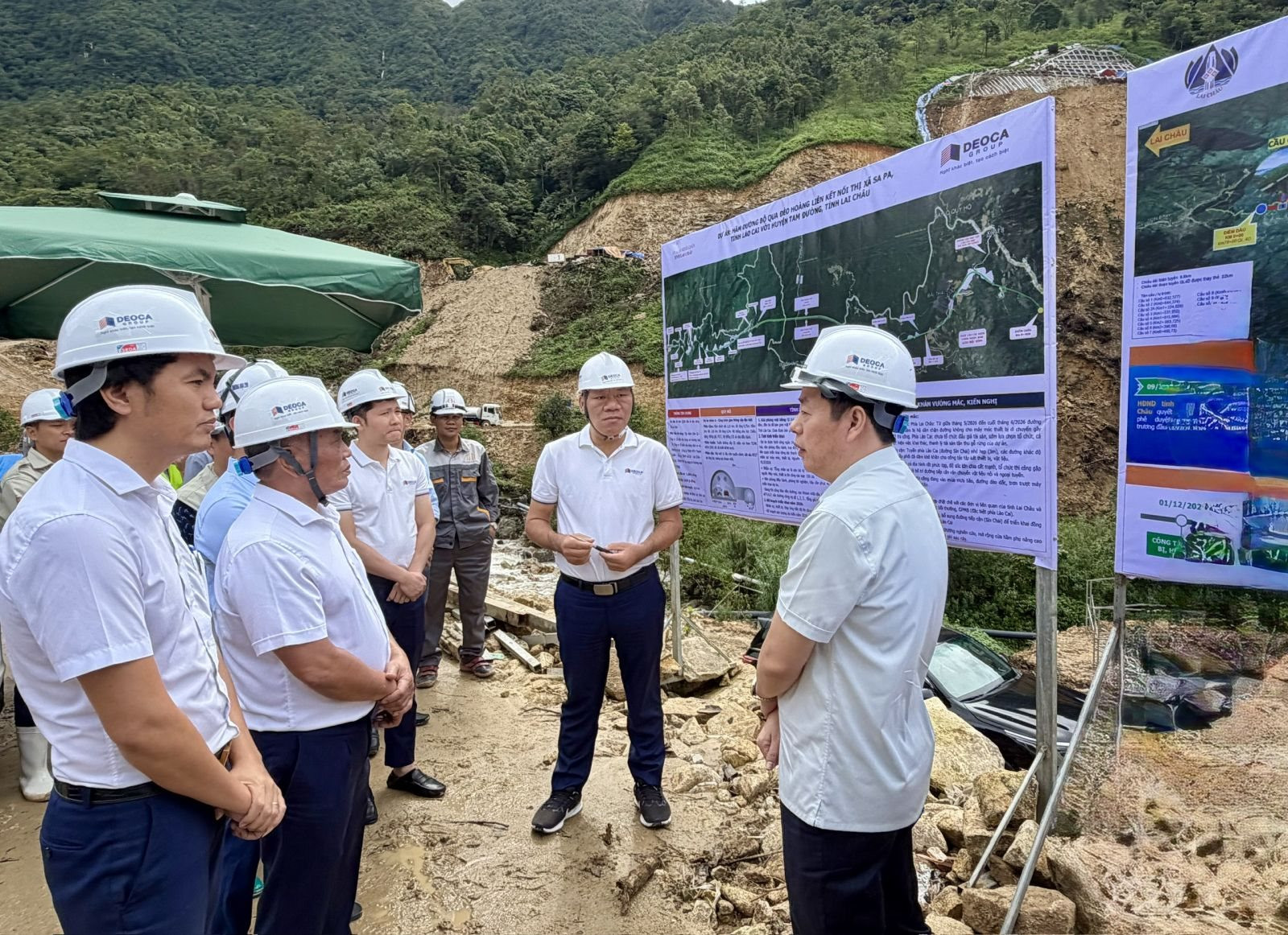 Th&aacute;o gỡ n&uacute;t thắt tại hầm xuy&ecirc;n n&uacute;i d&agrave;i nhất VN tại &ldquo;tứ đại đỉnh đ&egrave;o&rdquo; T&acirc;y Bắc, Đ&egrave;o Cả trực tiếp thi c&ocirc;ng - Ảnh 1.