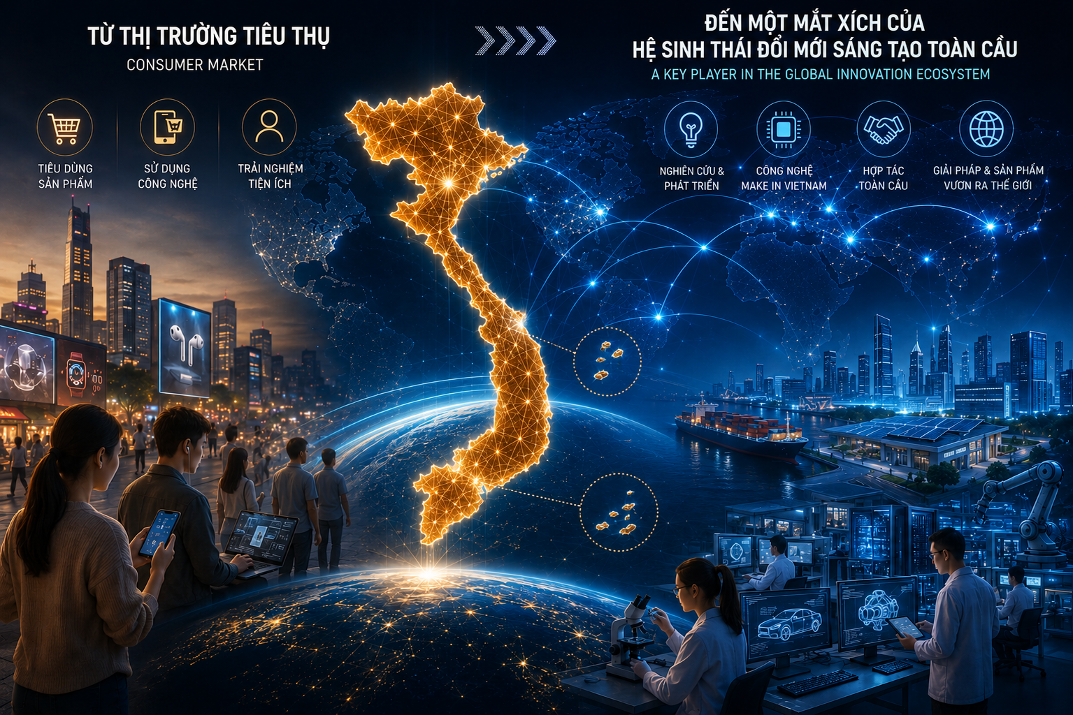 Việt Nam khẳng định vị thế trong c&ocirc;ng nghệ Việt Nam v&agrave; đổi mới s&aacute;ng tạo to&agrave;n cầu 2026 - Ảnh 1.
