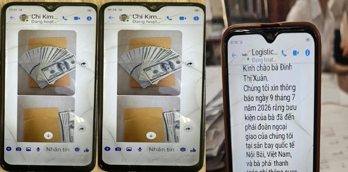 Người phụ nữ đến Agribank chuyển 16 triệu đồng sau khi n&oacute;i chuyện với gi&aacute;m đốc c&ocirc;ng ty hải sản, nh&acirc;n vi&ecirc;n ng&acirc;n h&agrave;ng lập tức tr&igrave;nh b&aacute;o c&ocirc;ng an - Ảnh 1.