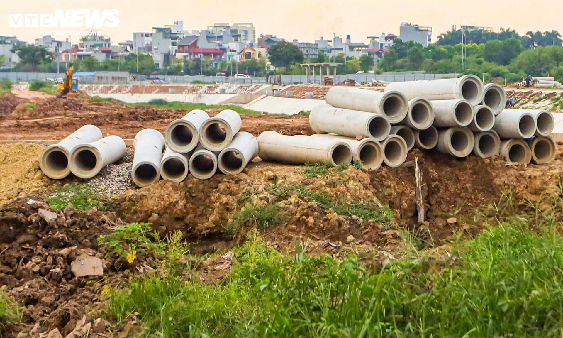 Hồ điều h&ograve;a Cự Khối 30 ha tại Long Bi&ecirc;n: Tiến độ thi c&ocirc;ng v&agrave; kỳ vọng giảm ngập - Ảnh 9.