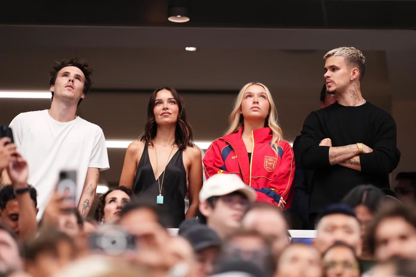 David Beckham đọ visual với Timothée Chalamet trên khán đài World Cup: Ai hơn ai?- Ảnh 3.