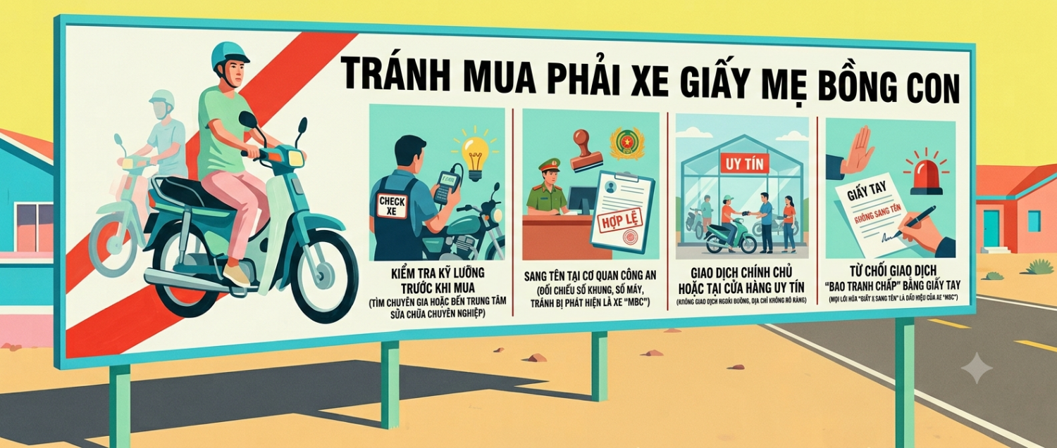 Thông báo quan trọng tới tất cả người dân khi mua bán xe cũ - Ảnh 1.