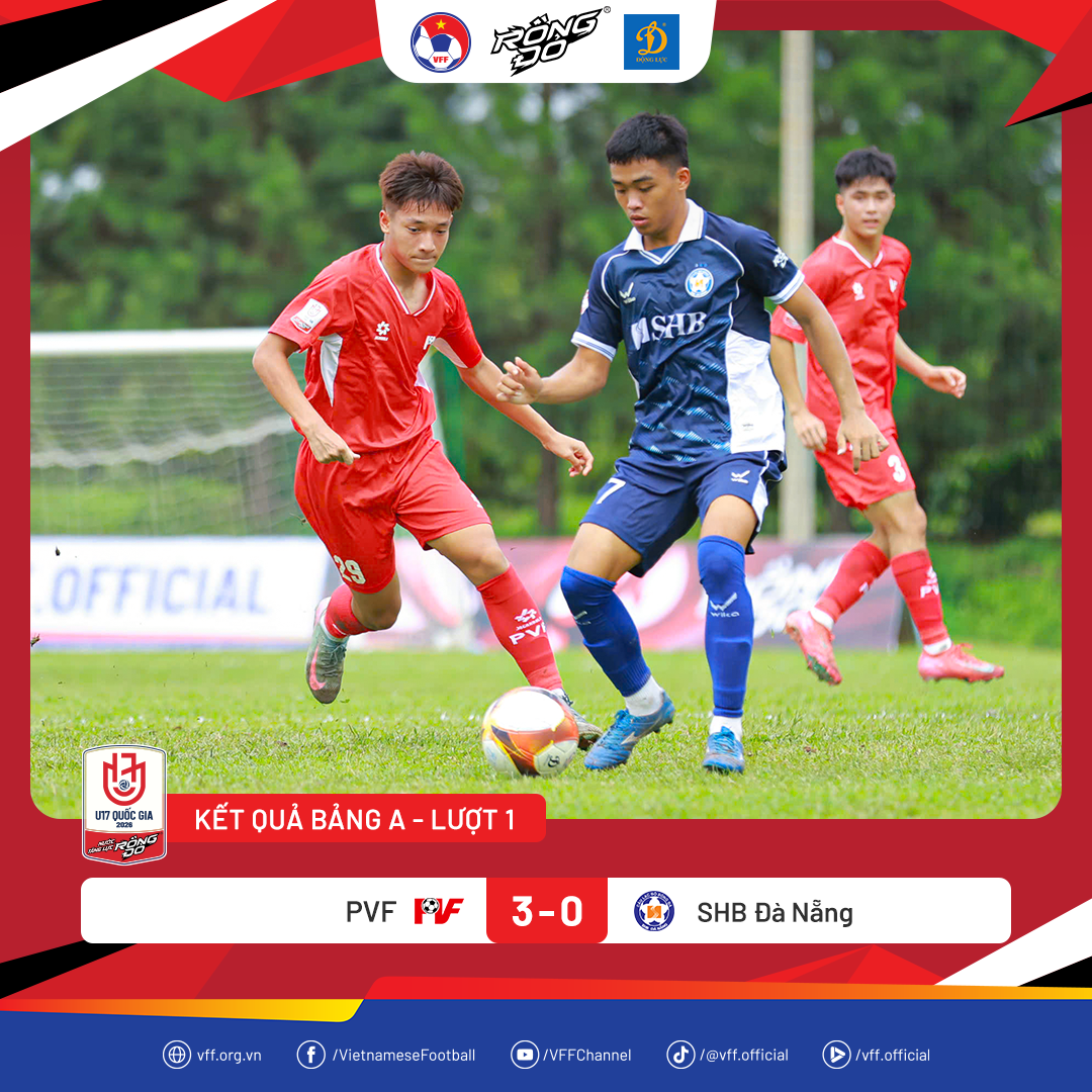 Thể Công Viettel và PVF thắng lớn ngày ra quân VCK U17 Quốc gia 2026 - Ảnh 2.