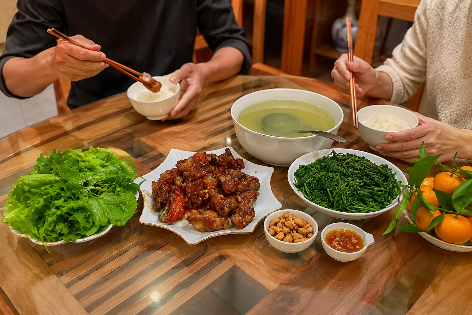 Th&ocirc;ng gia sang chơi đ&uacute;ng bữa cơm nhưng lại c&oacute; h&agrave;nh động kỳ quặc khiến t&ocirc;i kh&ocirc;ng biết hiểu thế n&agrave;o cho đ&uacute;ng - Ảnh 1.