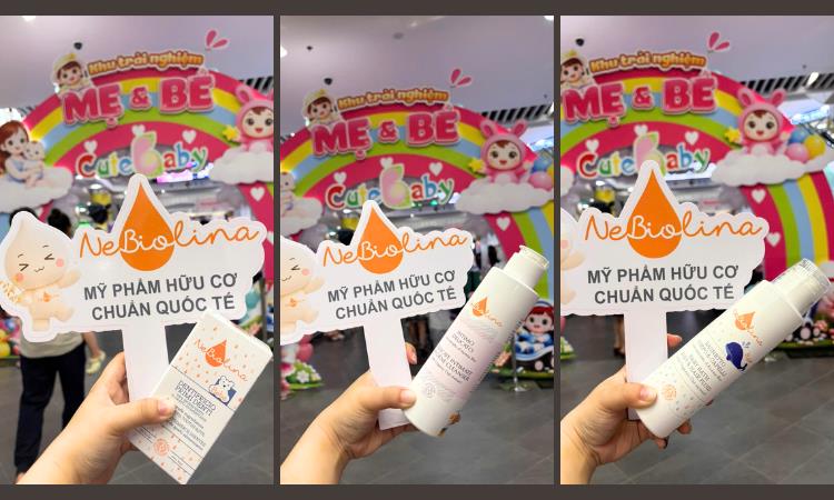NeBiolina góp mặt tại Lễ hội Mẹ và bé đầu tiên tại AEON MALL Hải Phòng - Ảnh 2. NeBiolina góp mặt tại Lễ hội Mẹ và bé đầu tiên tại AEON MALL Hải Phòng - Ảnh 2.