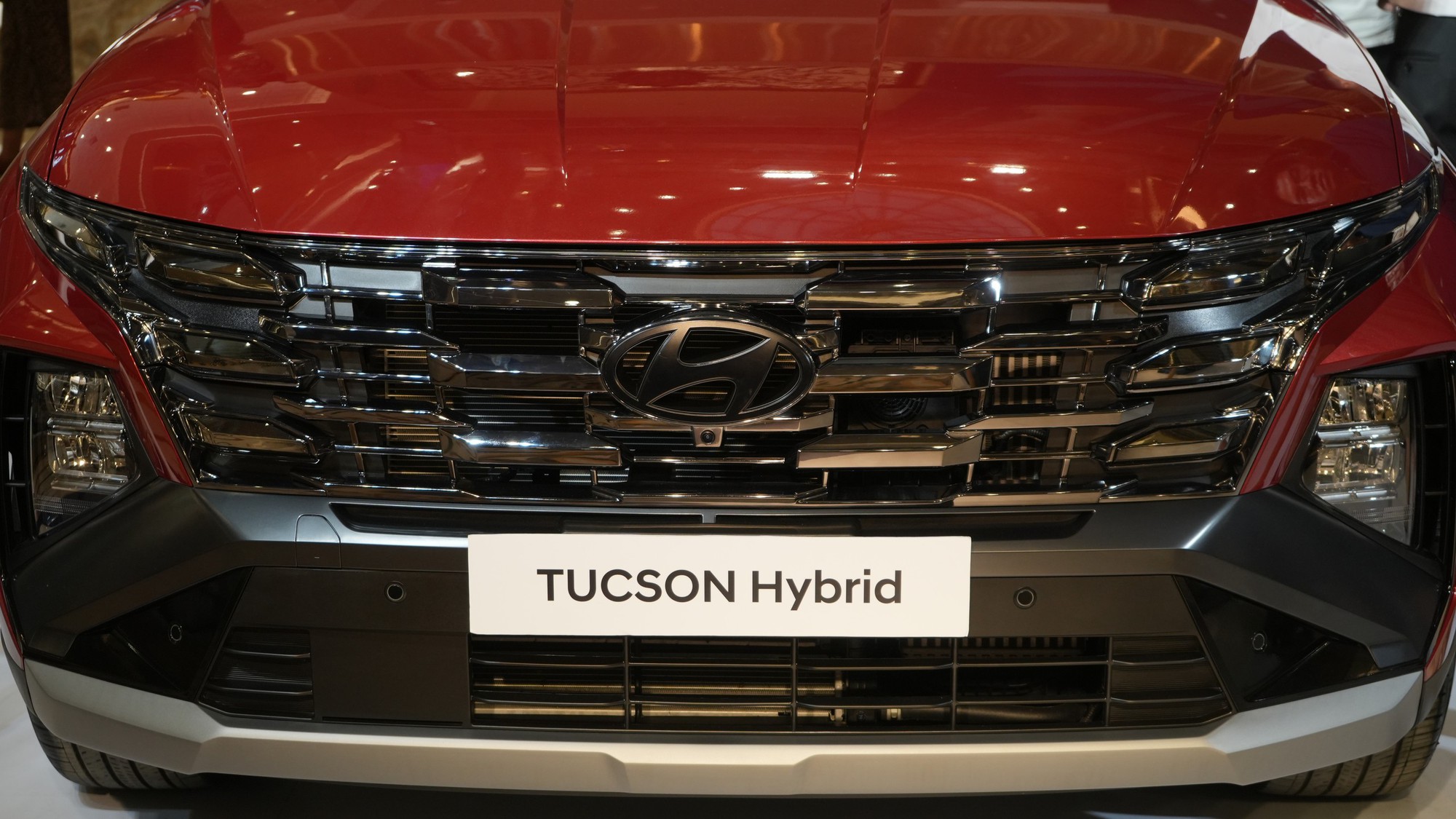 Bộ đôi SUV hybrid mới của Hyundai lần đầu xuất hiện trước công chúng Việt Nam: Đông đảo người dân đến xem, giá dự kiến từ hơn 1 tỷ đồng, lịch ra mắt đã được hé lộ - Ảnh 6.