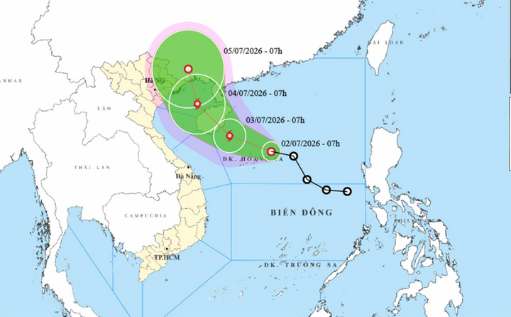 Khi n&agrave;o &aacute;p thấp nhiệt đới mạnh th&agrave;nh b&atilde;o số 1 tr&ecirc;n Biển Đ&ocirc;ng năm 2026? - Ảnh 1.