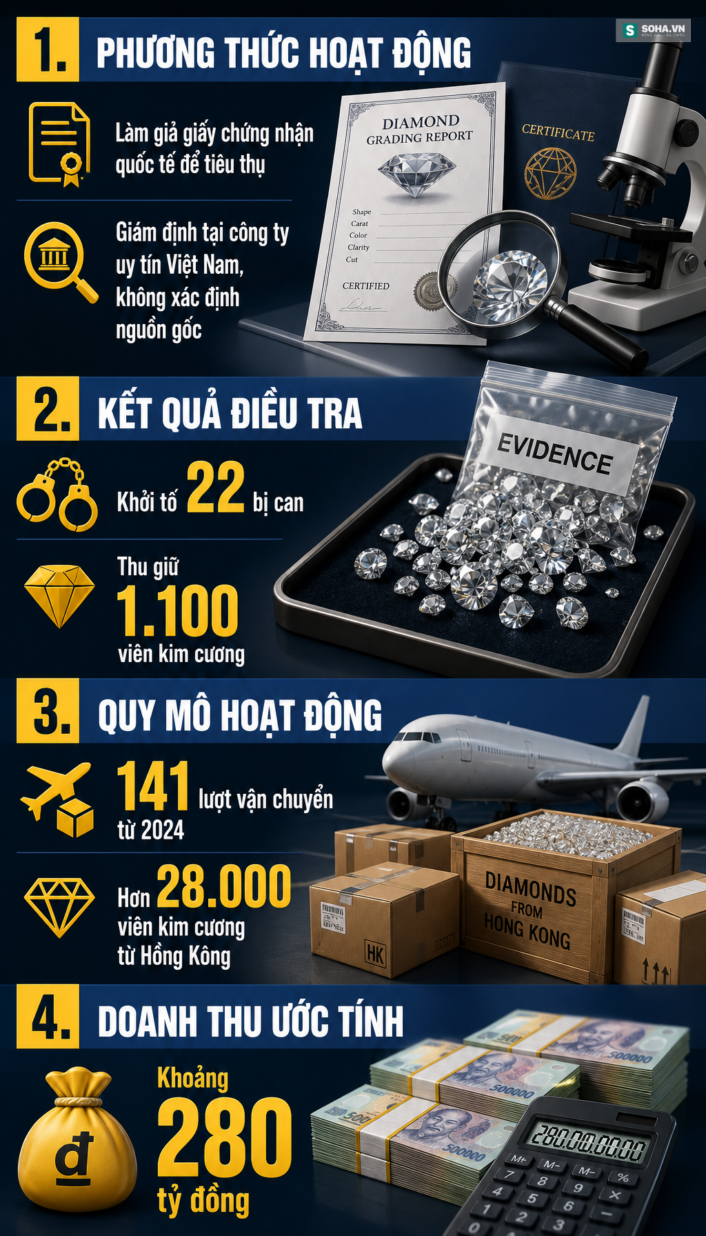 Đường dây buôn lậu 28.000 viên kim cương: Lộ thủ đoạn tinh vi của Giám đốc PNJ-LAP Đặng Ngọc Thảo - Ảnh 4.