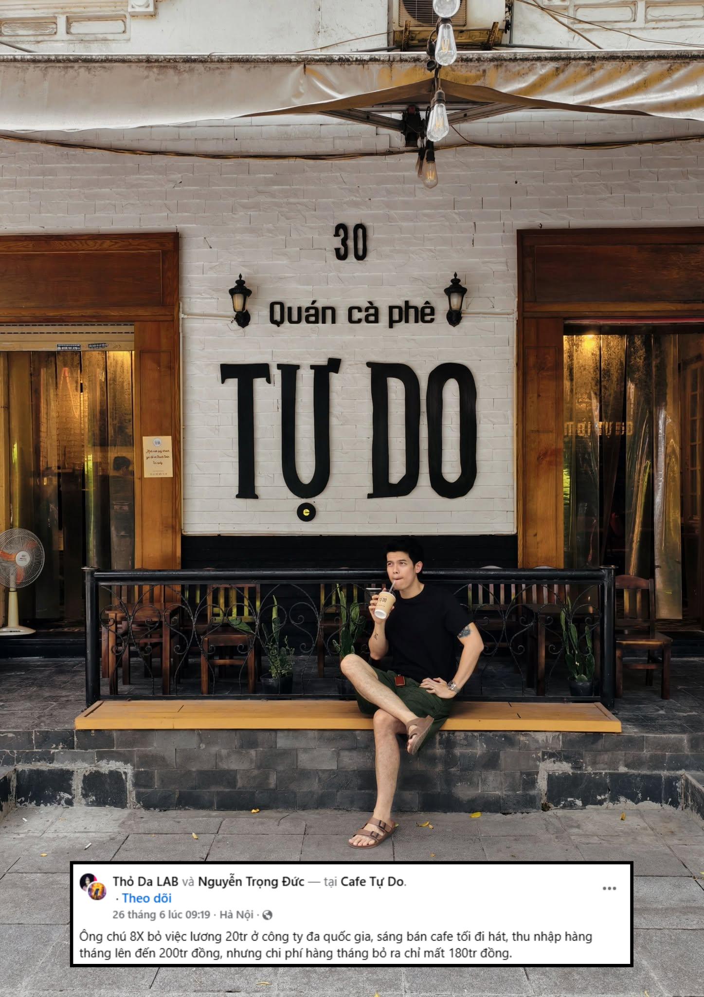 Ca sĩ Việt 39 tuổi bỏ việc lương 20 triệu để b&aacute;n c&agrave; ph&ecirc; tối đi h&aacute;t, mỗi th&aacute;ng kiếm 200 triệu đồng- Ảnh 1.