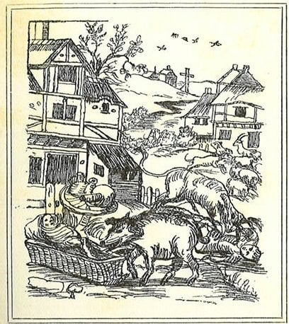 Kỳ án động vật thời Trung cổ: Lợn sát nhân bị xử án công khai - Ảnh 2. Kỳ án động vật thời Trung cổ: Lợn sát nhân bị xử án công khai - Ảnh 2.