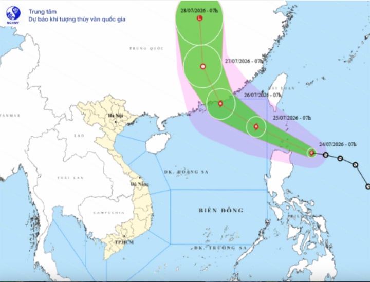 B&atilde;o Noul mạnh l&ecirc;n: Cập nhật t&igrave;nh h&igrave;nh b&atilde;o số 2 tại Biển Đ&ocirc;ng đ&ecirc;m 24 / 7 - Ảnh 1.