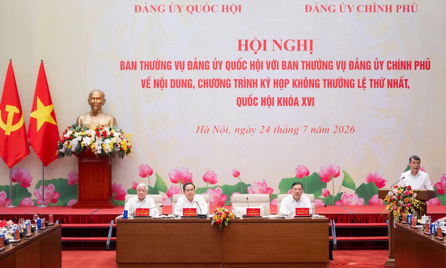 Quốc hội quyết định c&ocirc;ng t&aacute;c nh&acirc;n sự tại Kỳ họp kh&ocirc;ng thường lệ thứ nhất 2026 - Ảnh 1.