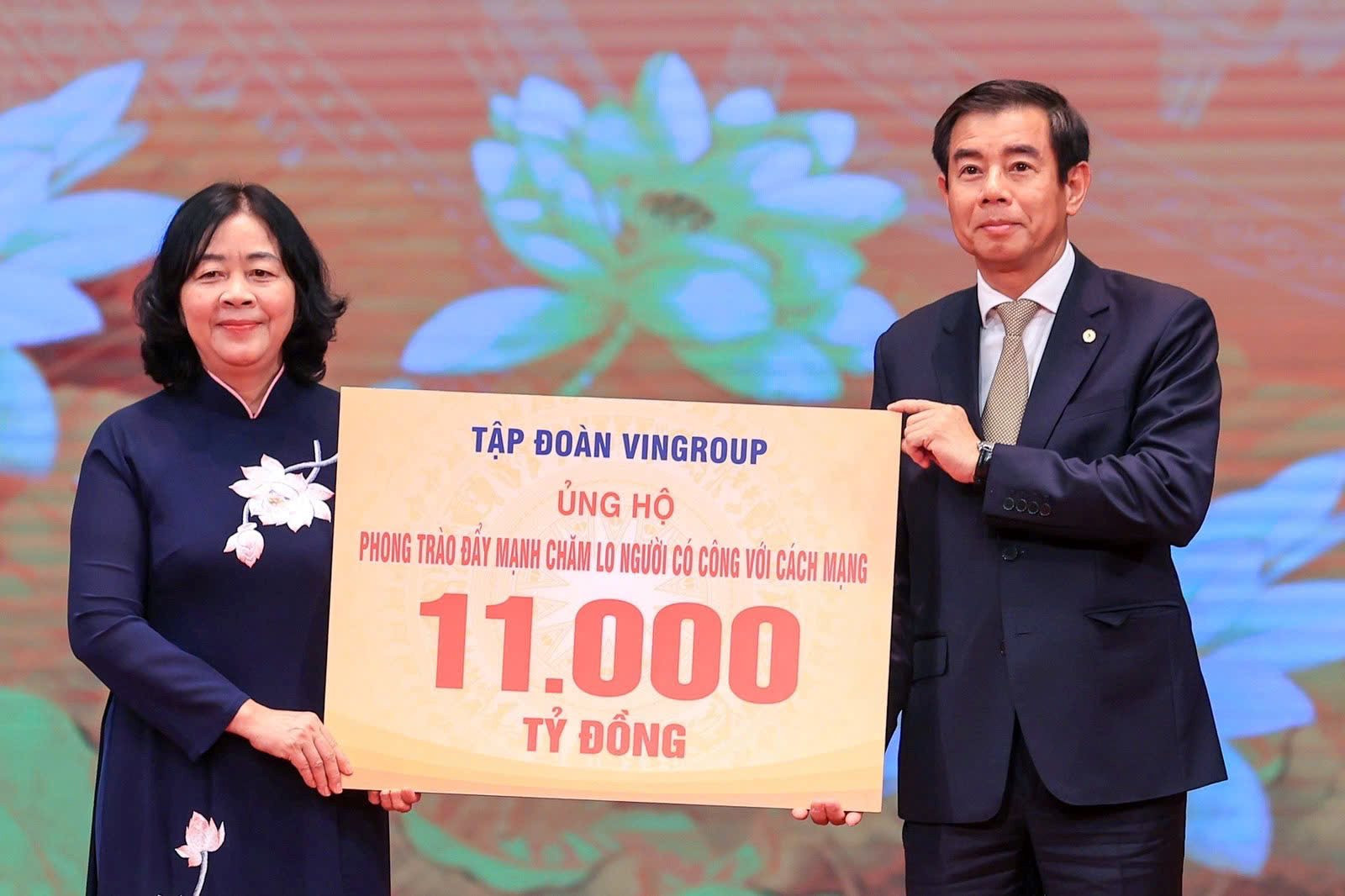 Tập đo&agrave;n Vingroup chi 11.000 tỷ đồng để x&acirc;y tặng c&aacute;c căn nh&agrave; 75-100m2 cho những B&agrave; mẹ Việt Nam Anh h&ugrave;ng, Thương Binh hạng 1/4- Ảnh 1.
