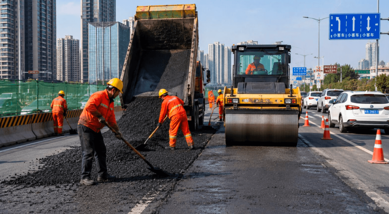 Xe điện hơn 3 tấn tràn ra đường, Trung Quốc chứng kiến gần 50% hạ tầng đường sá xuống cấp, thiếu tiền bảo trì - Ảnh 1.