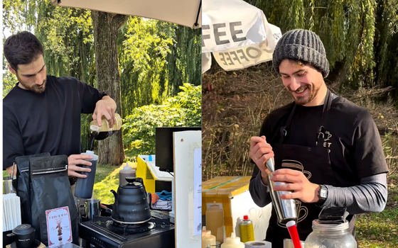 Người H&agrave; Lan m&ecirc; c&agrave; ph&ecirc; phin Việt Nam giữa c&ocirc;ng vi&ecirc;n Amsterdam - Ảnh 7.