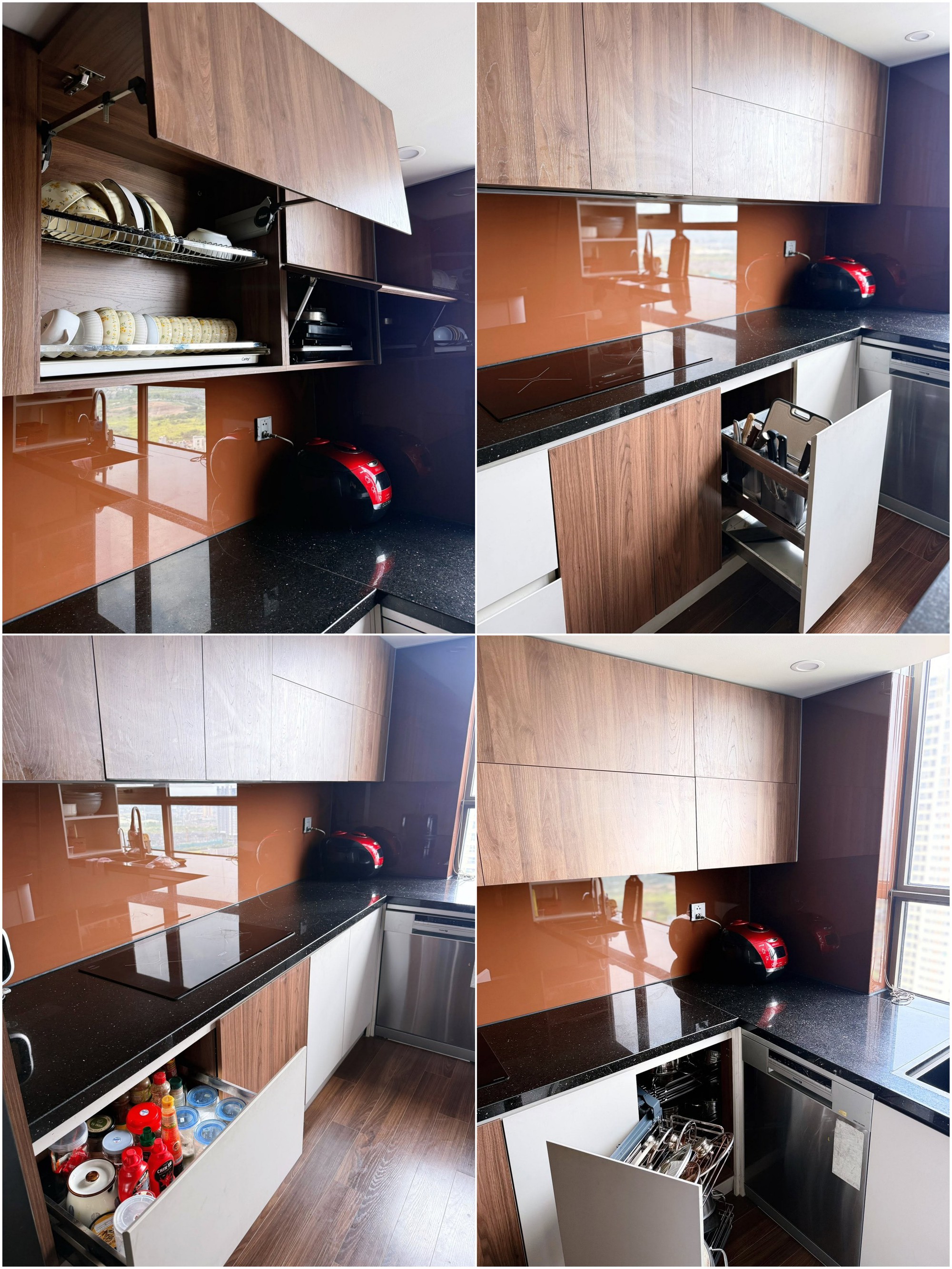 Mẹ ở H&agrave; Nội c&oacute; căn bếp l&uacute;c n&agrave;o cũng gọn như mới: Chỉ nhờ 3 nguy&ecirc;n tắc "giấu đồ", việc nấu nướng v&agrave; dọn dẹp nhẹ t&ecirc;nh- Ảnh 5.