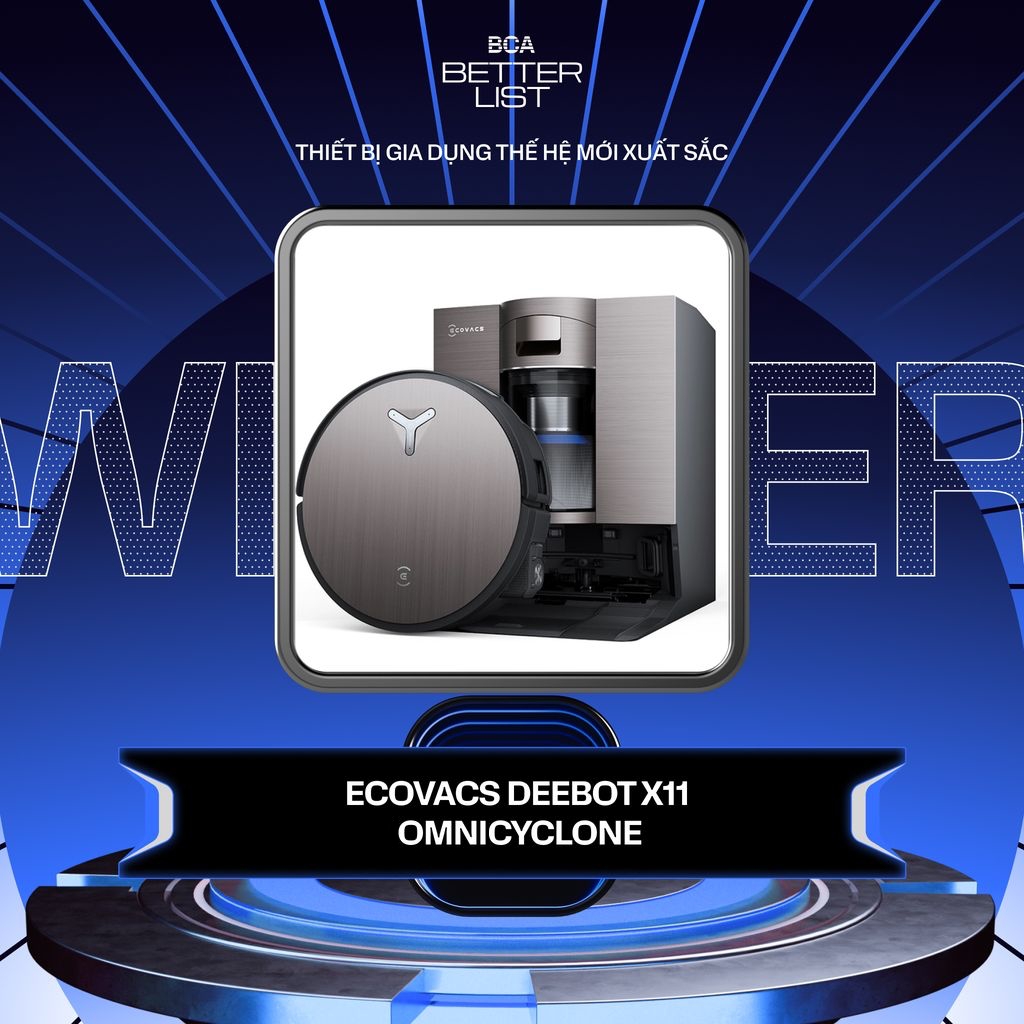 DEEBOT X11 OMNI CYCLONE và hành trình tự động hóa dọn dẹp nhà cửa 2026 - Ảnh 1. DEEBOT X11 OMNI CYCLONE và hành trình tự động hóa dọn dẹp nhà cửa 2026 - Ảnh 1.